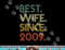 14th 14 Years Wedding Anniversary Best Wife Since 2009 png, sublimation copy.jpg