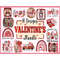 20 Designs Valentine's PNG Bundle, Valentine's Png, Groovy Valentines Png, Be My Valentine Png, Valentine's day Png, Valentine Quote, Clipart, High quality Inst