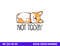 Cute Corgi Gift Funny Dog Lover Not Today Lazy Animal Short Sleeve  png, sublimation copy.jpg