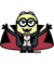 Despicable Me Dracula Halloween Monster Graphic png, sublimation.png