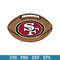 Baseball San Francisco 49ers Logo Svg, San Francisco 49ers Svg, NFL Svg, Png Dxf Eps Digital File.jpeg