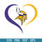 Minnesota Vikings Heart Logo Svg, Minnesota Vikings Svg, NFL Svg, Png Dxf Eps Digital File.jpeg