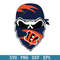 Skull Maks Cincinnati Bengals Svg, Cincinnati Bengals Svg, NFL Svg, Png Dxf Eps Digital File.jpeg