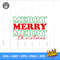 Merry Merry Merry Christmas svg, merry Christmas svg, Christmas shirt design, Holiday shirt cut file - 6.jpg