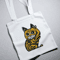 cat cross stitch pattern for bag