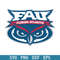 Florida Atlantic Owls Logo Svg, Florida Atlantic Owls Svg, NCAA Svg, Png Dxf Eps Digital File.jpeg