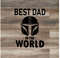 Best Dad In The World, SVG PDF PNG EPs Instant Digital Download Clipart Vector Outline Stencil - 1.jpg