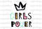 Girl Power SVG PNG Instant Digital Download Clipart Vector Outline Stencil - 1.jpg