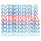 America Embroidery Design, Merica Stacked MACHINE EMBROIDERY, Happy 4th of July, Digital Download, 4x4, 5x7, 6x10 Hoop - 1.jpg