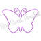 Butterfly SVG Bundle, Name Frame SVG, Monogram Frame SVG, Digital Download, Cut Files, Sublimation, Clipart (4 svg, dxf, png, jpeg files) - 5.jpg