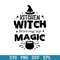 Kitchen Witch Stirring Up Magic Svg, Halloween Svg, Png Dxf Eps Digital File.jpeg