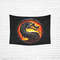 Mortal Kombat Wall Tapestry, Cotton Linen Wall Hanging.png