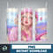 Barbie Tumbler, Barbie Tumbler PNG, Barbie Sublimation Wraps, Digital Download (2).jpg