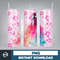 Barbie Tumbler, Barbie Tumbler PNG, Barbie Sublimation Wraps, Digital Download (39).jpg