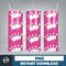 Barbi Tumbler Wrap 20 oz Skinny Tumbler Sublimation Design, Straight & Tapered Tumbler Wrap (38).jpg