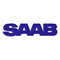 Saab logo embroidery design