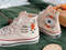 Embroidered ConverseBridal ConverseFlower ConverseCustom Converse HighTops Orange RoseCustom Logo ConverseWedding NameGift For Wedding - 3.jpg