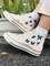 Embroidered ConverseButterfly ConverseEmbroidered Blue ButterfliesConverse High Tops Chuck Taylor 1970sCustom Logo ButterflyGift ForHer - 2.jpg