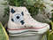 Embroidered ConverseButterfly ConverseEmbroidered Blue ButterfliesConverse High Tops Chuck Taylor 1970sCustom Logo ButterflyGift ForHer - 7.jpg