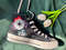 Embroidered ConverseConverse High Tops Chuck Taylor 1970s Green Mushrooms And Brilliant Flower GardensCustom Logo Mushrooms,Flowers - 8.jpg