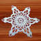 a crochet hexagon motif pattern