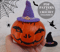 Easy crochet witch hat pattern. Halloween crochet pattern beginners. DIY Halloween decor.