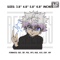 Killua Embroidery Design File, Hunter x Hunter Anime Embroidery Design, Machine Embroidery, Anime Pes Design Brother.png