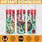 Christmas Tumbler Sublimation Designs  20oz Skinny Tumbler Wrap, Cartoon Funny Christmas Design Tumbler PNG Digital (35).jpg