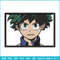 Izuku frame embroidery design, Mha embroidery, Anime design, Embroidery shirt, Embroidery file, Digital download.jpg