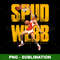Spud Webb - Slam Dunk Champion - High-Resolution PNG Sublimation Download