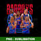 Detroit Pistons Bad Boys - Vintage PNG Digital Download - Relive the Intensity and Grit of NBAs Toughest Team