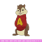 Alvin embroidery design, Chipmunks embroidery, Embroidery file, Embroidery shirt, Emb design, Digital download.jpg