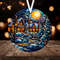 Christmas Village Ornament Sublimation PNG, 300 dpi, Instant Digital Download, Christmas Round Ornament PNG Christmas Village PNG - 1.jpg