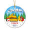 2023 Personalized Construction Truck Bulldozer Christmas Tree Ornament, Bulldozer Ornament Xmas Gifts for Family Friends Boys Kids, - 2.jpg