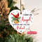 I Have an Angel Red Cardinal Ornament, Personalized Red Cardinal Christmas Ornament, Custom Cardinal Memorial Ornament, Cardinal Ornament - 1.jpg
