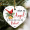 I Have an Angel Red Cardinal Ornament, Personalized Red Cardinal Christmas Ornament, Custom Cardinal Memorial Ornament, Cardinal Ornament - 2.jpg