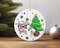 It's The Most Wonderfull Time Of The Year Christmas Ceramic Ornament Home Decor Christmas Round Ornament - 3.jpg