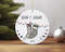 Personalized Couple Christmas Sock Ceramic Ornament Home Decor Christmas Round Ornament - 1.jpg