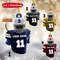 Custom Football 2D Christmas Ornament, Football Player Gift - 1.jpg