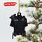Personalized Police Uniform With Hat Gun Shaped Flat Ornament, Police Uniform Ornamrn, Gift for Police - 1.jpg