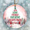 Joy Love Peace Believe Christmas Ornament, Christmas Tree Ornament, Party Decor Ornament, Merry Christmas Ornament, Christmas Gift - 4.jpg