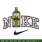 Bottle x nike logo embroidery design, Nike embroidery, Embroidery file, Embroidery shirt, Nike design, Digital download.jpg
