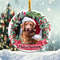 Christmas Dog Pet Ornament Png, Round Christmas Ornament, PNG Instant Download, Xmas Ornament Sublimation Designs Downloads - 1.jpg