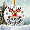 Christmas Reindeer Ornament Png, Round Christmas Ornament, PNG Instant Download, Xmas Ornament Sublimation Designs Downloads - 1.jpg