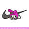 Kuromi Nike embroidery design, Hello kitty embroidery, Nike design, cartoon design, cartoon shirt, Digital download.jpg