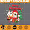 Christmas Family Shirt Design Png, Blue Dog Family Png, Christmas Cartoon Png, Design Files for Sublimation, Digital File (8).jpg