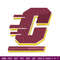 Central Michigan Chippewas embroidery design, Central Michigan Chippewas embroidery, logo embroidery, NCAA embroidery..jpg