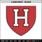 Harvard Crimson embroidery design, Harvard Crimson embroidery, logo Sport, Sport embroidery, NCAA embroidery..jpg