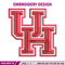 Houston Cougars embroidery design, Houston Cougars embroidery, logo Sport, Sport embroidery, NCAA embroidery..jpg