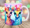 Neon Colorful Baby Giraffes Mug Wrap, 11oz And 15oz Mug Template, Mug Sublimation Design, Mug Wrap Template, Instant Digital Download PNG - 1.jpg